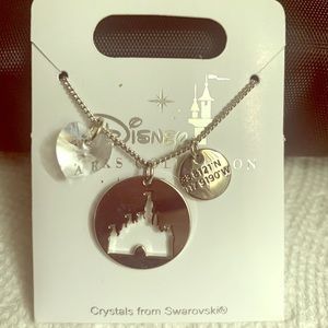 Disney Cinderella Castle Necklace.